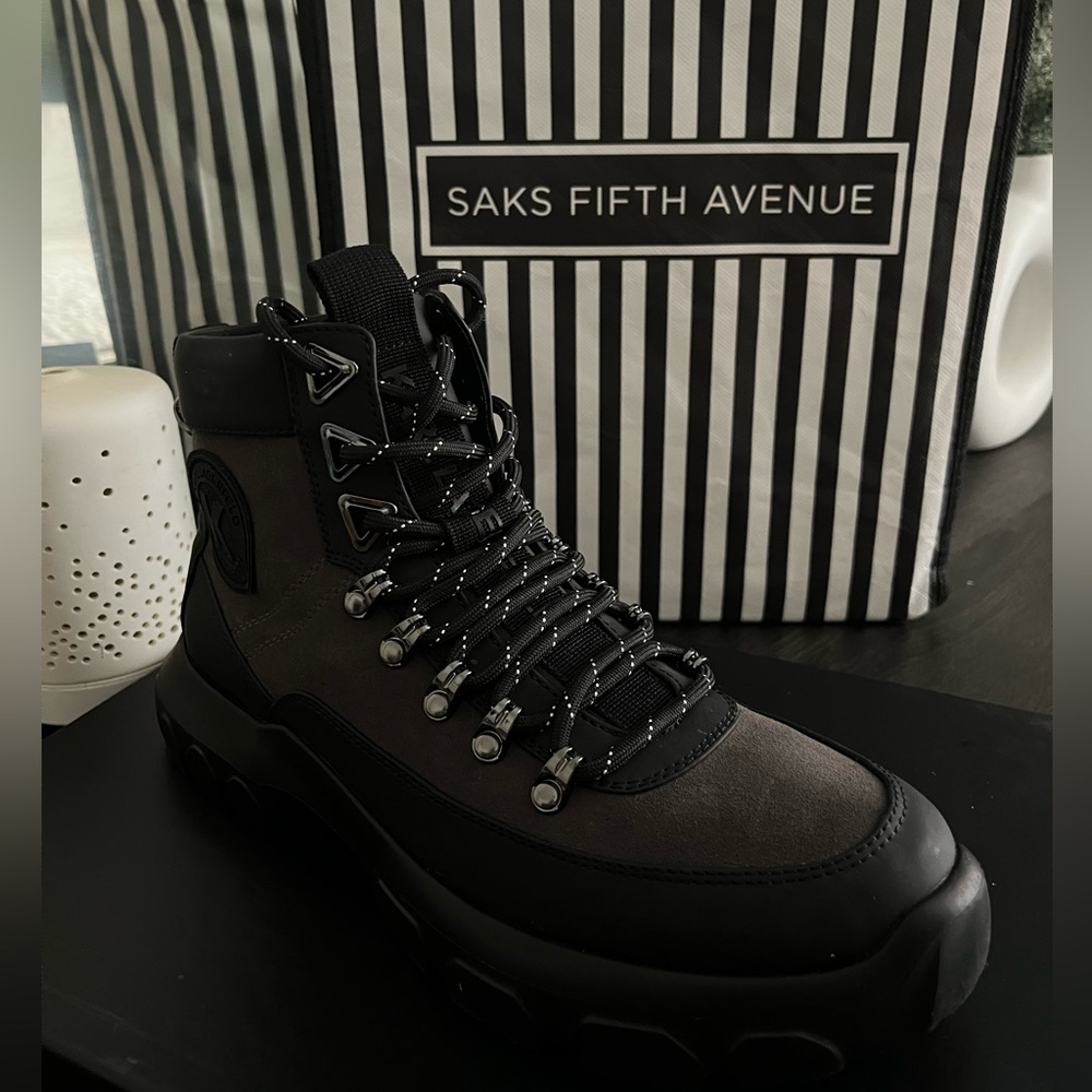 Men’s Karl Lagerfeld Platform Boots Size 8